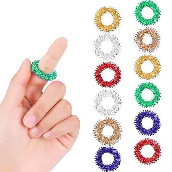 Bague hérissée (Lot de 12)