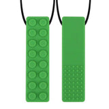 collier à mâcher vert