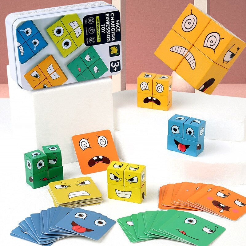 Le jeu des émotions - Jeu pédagogique Montessori – Bien être autiste