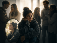 Jeune femme autiste confrontée au regard des autres et au sentiment de ne pas être légitime après son diagnostic