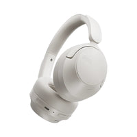 Casque anti bruit blanc vue latérale avec arceau réglable