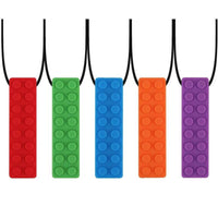 6 Bâtons Sensoriels Anti-stress En Silicone – Jouet TDAH, Autisme, Concentration, Pour Enfants Et Adultes (couleurs Vives) - 5