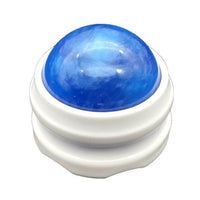masseur rolling ball blanc et bleu