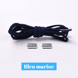 lacets élastiques bleu marine