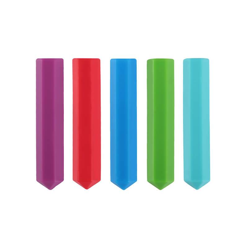 Teegxddy Lot De 7 Capuchons De Crayon à Mâcher En Silicone - Anti-Stress TDAH Autisme